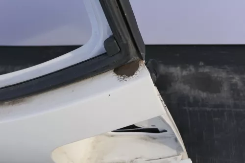 VW Touareg Heckklappe hinten Kofferraumklappe mit Scheibe weiß LR9A (151306)