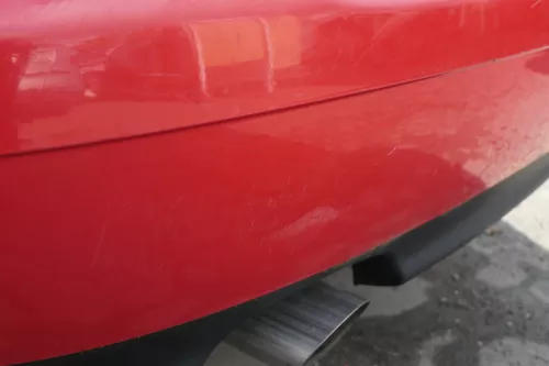 Audi A4 B5 Kombi Variant Stoßstange hinten Heckstoßstange rot LY3H Facelift (151363)