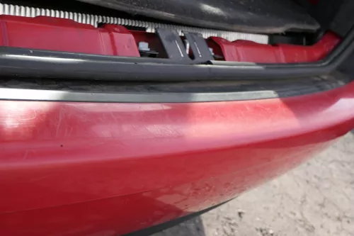 Audi A4 B5 Kombi Variant Stoßstange hinten Heckstoßstange rot LY3H Facelift (151363)