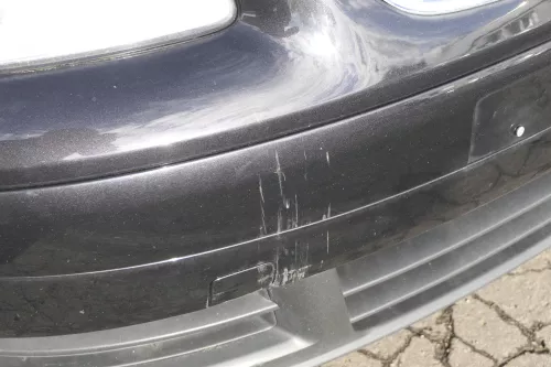 VW Touran 1T Stoßstange vorne Frontstoßstange Stoßfänger schwarz LC9Z SWR blackm (151470)