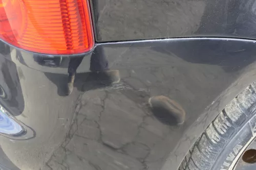 VW Touran 1T Stoßstange hinten Heckstoßstange schwarz LC9Z blackmagic (151477)