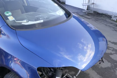 VW Golf 5M1 Plus Motorhaube Haube Klappe vorne blau LA5K (151496)