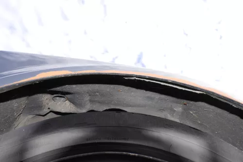 Audi A4 8E B6 Kotflügel vorne rechts grau LY7Q atlasgrau (151533)