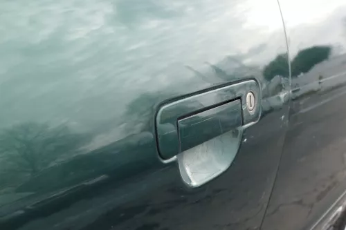 Audi A4 B5 Tür nur Türblatt vorne links Fahrertür grün LZ6L Kombi od Limo (151567)