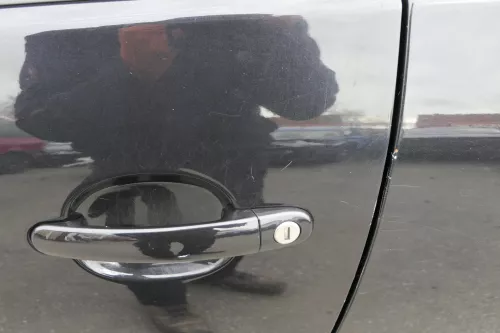 VW Golf 5 V 1K Tür Türblatt vorne links Fahrertür 2/3-Türer schwarz LC9Z black (151583)