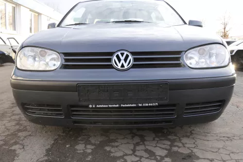 VW Golf 4 Stoßstange vorne Stoßfänger vorn vorne grau LC7V