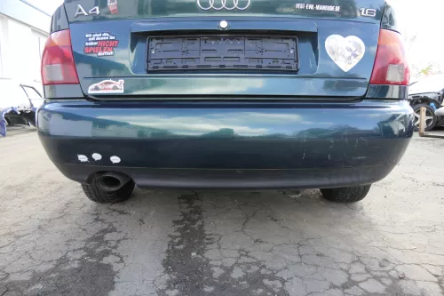 Audi A4 B5 Limousine Stoßstange hinten Heckstoßstange grün LZ6U biscaBj99