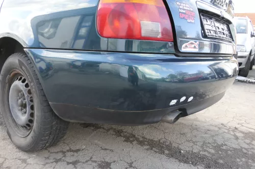 Audi A4 B5 Limousine Stoßstange hinten Heckstoßstange grün LZ6U biscaBj99 (151621)