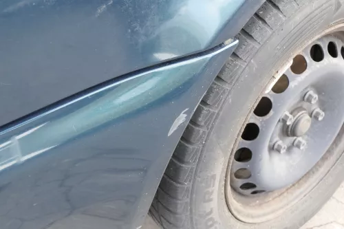 Audi A4 B5 Limousine Stoßstange hinten Heckstoßstange grün LZ6U biscaBj99 (151621)