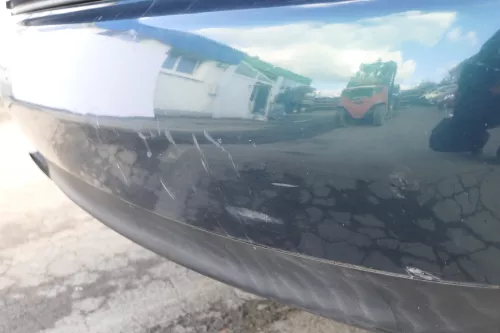 Audi A4 B5 Limousine Stoßstange hinten Heckstoßstange grün LZ6U biscaBj99 (151621)