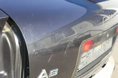 Audi A6 4B Limousine Kofferraumklappe hinten Heckklappe Deckel grau LZ4V GPS (151666)