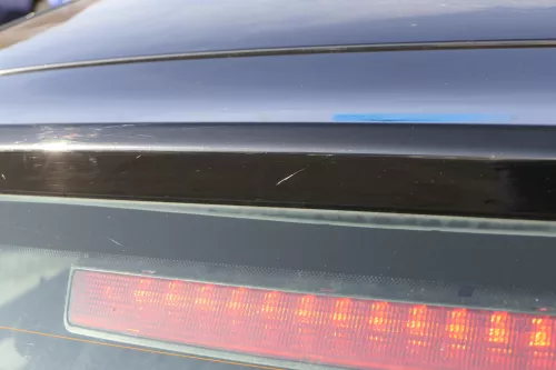 VW Fox 5Z Heckklappe Kofferraumklappe Klappe hinten + Scheibe schwarz L041 uni (151741)