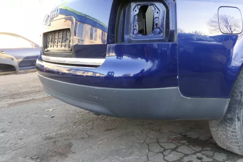 Audi A6 4B Kombi Avant Stoßstange hinten Heckstoßstange blau LZ5K (151781)