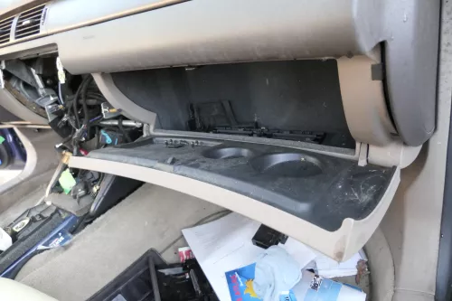 Audi A6 4B C5 Handschuhfach 4B1857035E besch melange beige (151788)