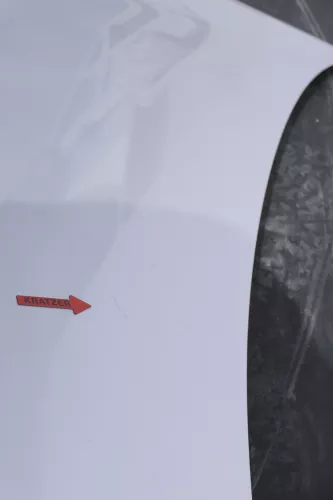 VW Polo 9N Motorhaube Klappe vorne silber grau LA7W reflexsilber bisca.Bj.2004 Ä (151890)