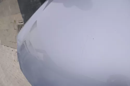 VW Polo 9N Motorhaube Klappe vorne silber grau LA7W reflexsilber bisca.Bj.2004 Ä (151890)