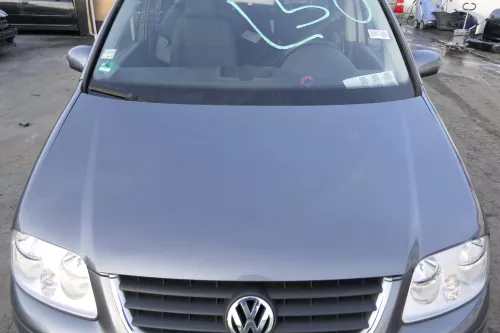 VW Touran 1T Caddy 2K Motorhaube Klappe Frontklappe grau LD7X platinumgrey 902