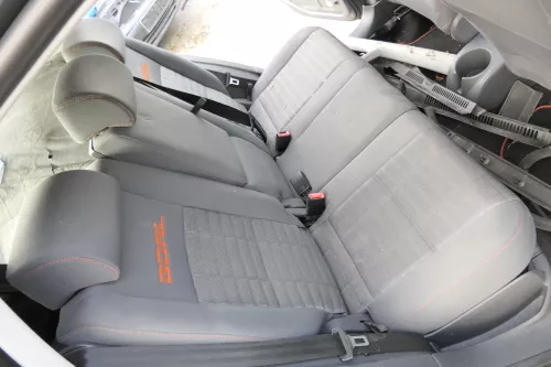 VW Golf 5M Plus Sitze Rückbank Rücksitzbank Lehne hinten Tour orange Nähte Goal