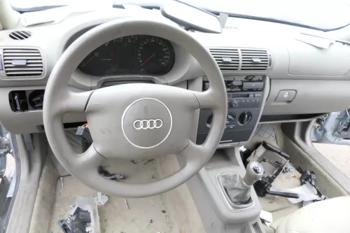 Audi A4 B5 A6 4B A8 Lenkrad schwarz 8Z0419091BE beige jive twist 42R (151993)