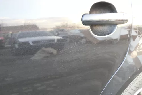 VW Passat 3B 3BG Kombi Variant Tür hinten links schwarz LC9Z blackma mit Scheibe (152014)