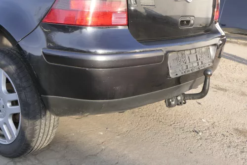 VW Golf 4 Limousine Stoßstange hinten Heckstoßstange Stoßfänger schwarz LC9Z Il (152047)