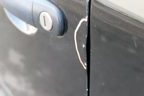 VW Lupo Seat Arosa Tür vorne links Fahrertür schwarz L041 (mechanischer FH 15227 (152275)