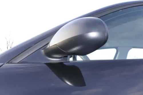 Seat Ibiza 6L mechanischer mechanis manuell Spiegel Außenspiegel links schwarz m (152302)