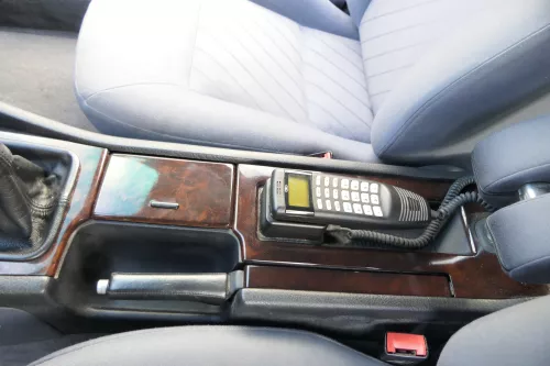 Audi A8 4D Verkleidung Klappe Abdeckung Dekor Holz Optik Mittelkonsole (152328)