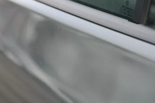 VW Golf 5 V 1K Tür nur das Türblatt hinten links 4/5-Türer grau blau LA6Q saga (152365)