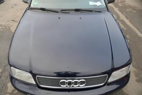Audi A4 B5 Motorhaube Haube Klappe vorne blau LY5L bis ca. Bj. 1999