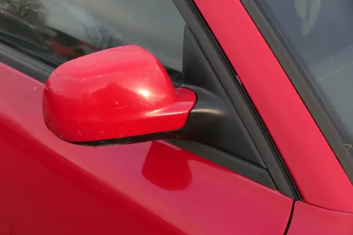 VW Passat 3BG 3B elektrischer Spiegel Außenspiegel rechts rot LY3D