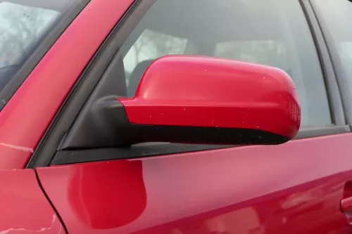 VW Passat 3BG 3B elektrischer Spiegel Außenspiegel links rot LY3D tornadorot (152396)