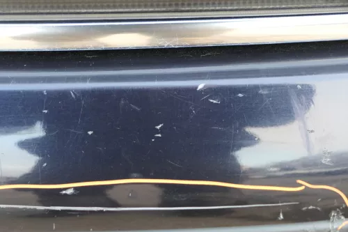 Audi A6 4B Limousine Stoßstange hinten Heckstoßstange Stoßfänger blau LZ5L PDC (152412)