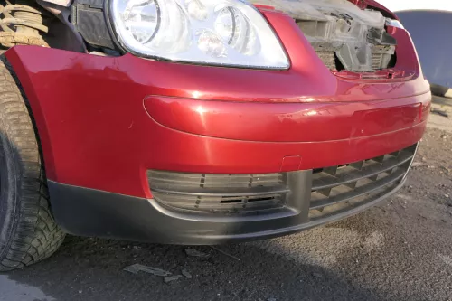 VW Touran 1T Stoßstange vorne Frontstoßstange Stoßfänger wein-rot braun LA3W red (152449)