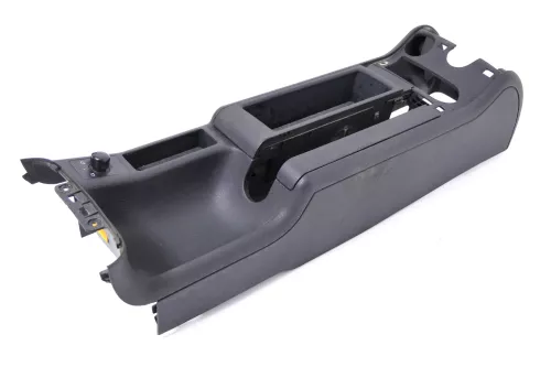 A6 4B Mitteltunnel hinten Verkleidung um Handbremse Konsole schwarz OHNESchalter (152609)