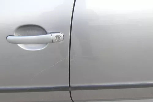 VW Passat 3B 3BG Kombi Avant Variant Tür hinten links mit Scheibe grau LD7W urba (152661)