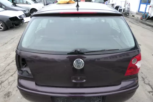 VW Polo 9N3 9N Heckklappe Kofferraumklappe Klappe lila LC3W rosewoodred