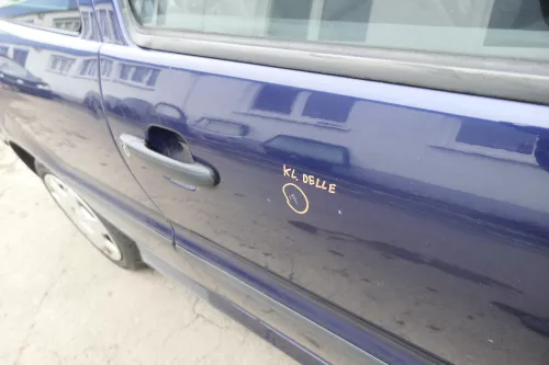 VW Polo 6N 6N2 Tür vorne rechts Beifahrertür 2/3-Türer blau LB5N indigoblau (152755)