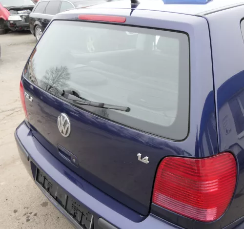 VW Polo 6N2 Heckklappe Klappe hinten Kofferraumklappe blau LB5N- ohne Anbauteile (152757)