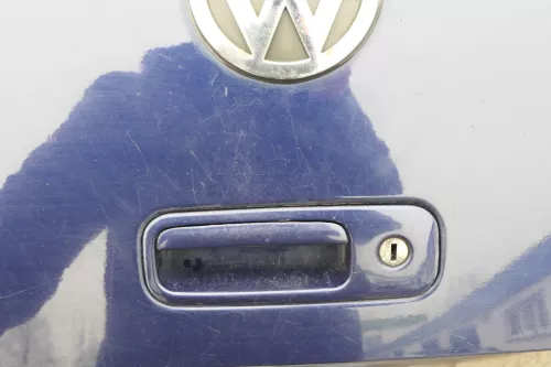 VW Polo 6N2 Heckklappe Klappe hinten Kofferraumklappe blau LB5N- ohne Anbauteile (152757)