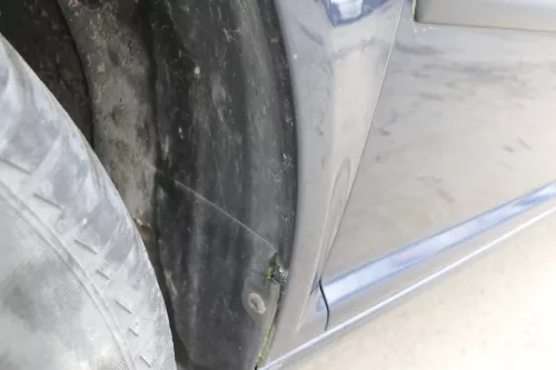 VW Golf 4 Kotflügel vorne links blau LC5F bluegraphit (152772)