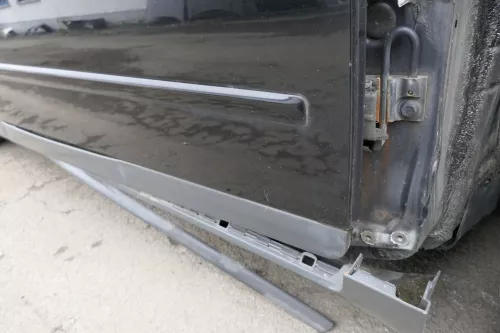 Audi A4 B6 8E nur Türblatt Tür vorne rechts Beifahrertür schwarz LY9B brilliants (152813)