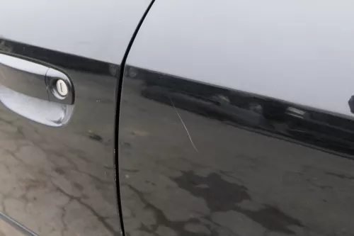 Audi A4 B6 8E Türblatt Tür hinten links schwarz LY9B bril Kombi Avant mit Rahmen (152816)