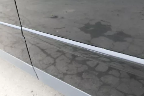 Audi A4 B6 8E Türblatt Tür hinten links schwarz LY9B bril Kombi Avant mit Rahmen (152816)