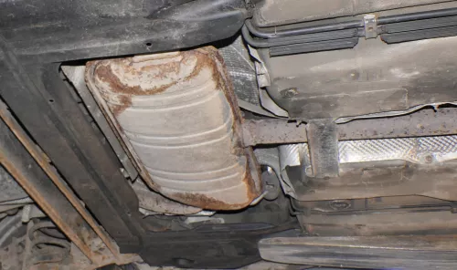 Audi A6 4B Auspuff Mittelschalldämpfer hinten 2,5 TDI 4B0253409BP