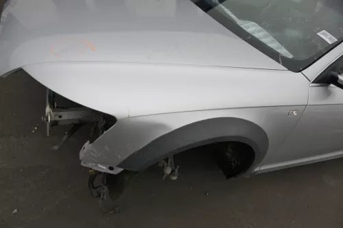 Audi A6 4F C6 Kotflügel vorne links grau LY7W Allroad Quattro 4F0821103E +Leiste (152943)