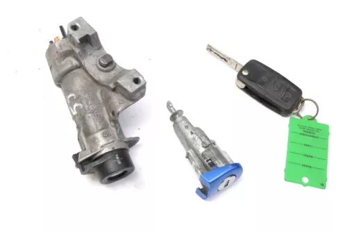 Skoda Roomster 5J Zündschloß Schloß Zündung 1x Schlüssel Funk 1x Türschloß Tür