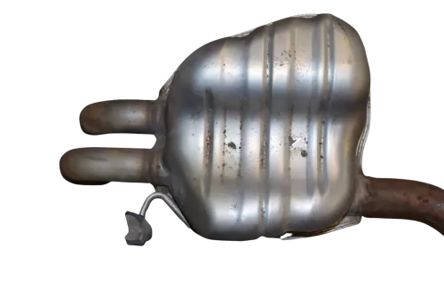 Skoda Octavia 1Z Auspuff Endtop + Mitteltopf 2,0 TDI BKD AZV BMM 1K5253609D (153346)