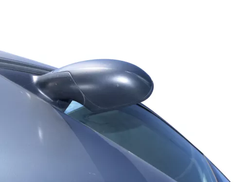 Seat Ibiza 6L mechanischer manuell Spiegel Außenspiegel links schwarz matt blac (153585)