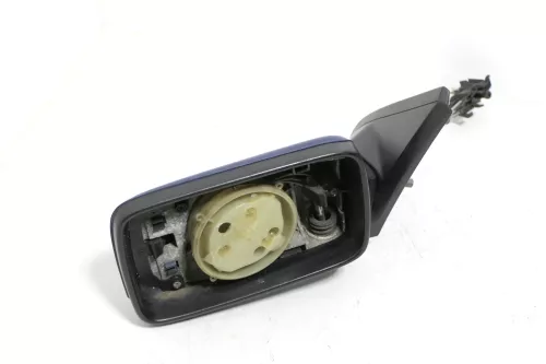 VW Golf 3 Vento manueller Spiegel Außenspiegel links original blau LA5E